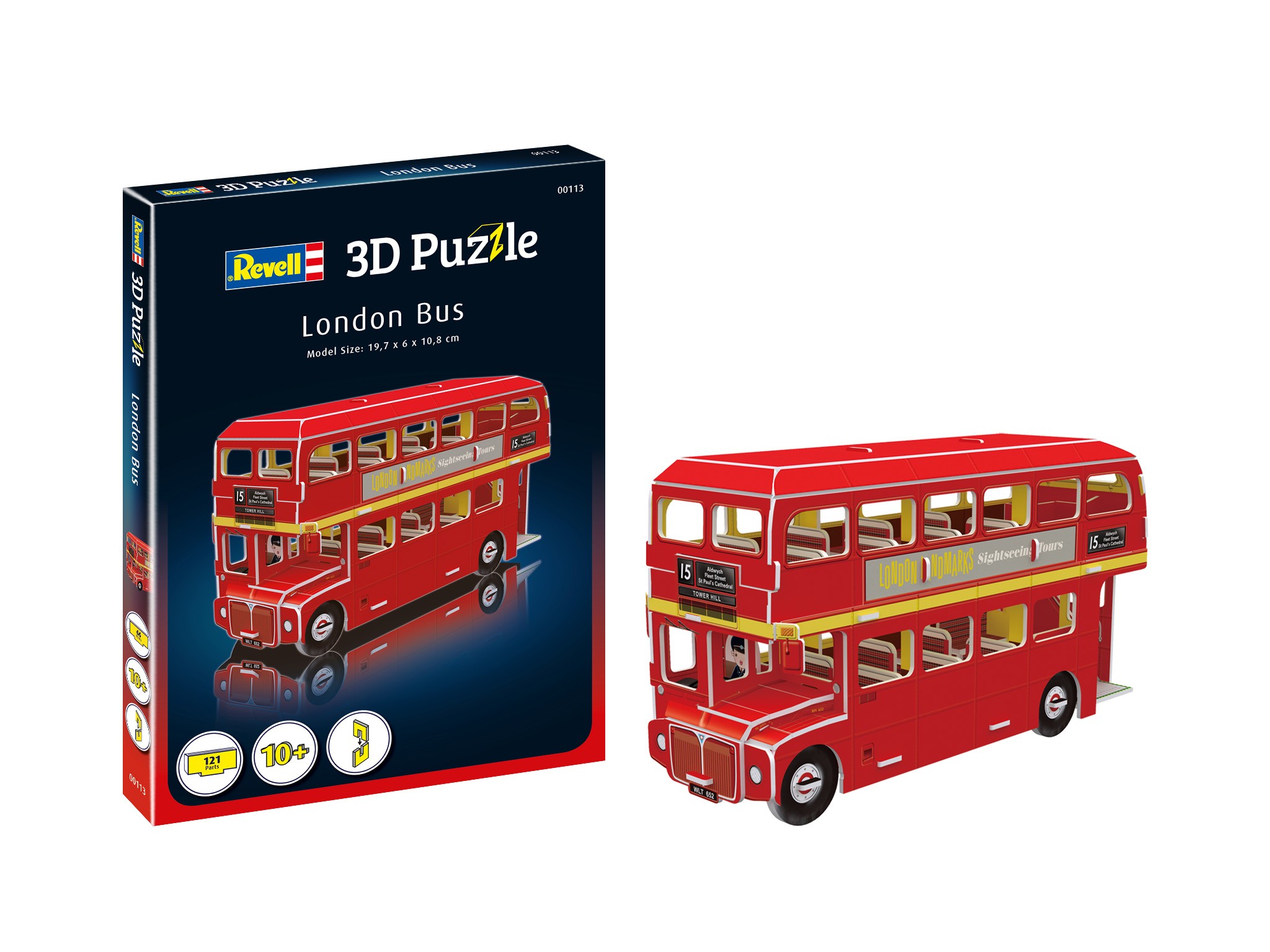 Revell 00113 London Bus Quebra-Cabeça 3D