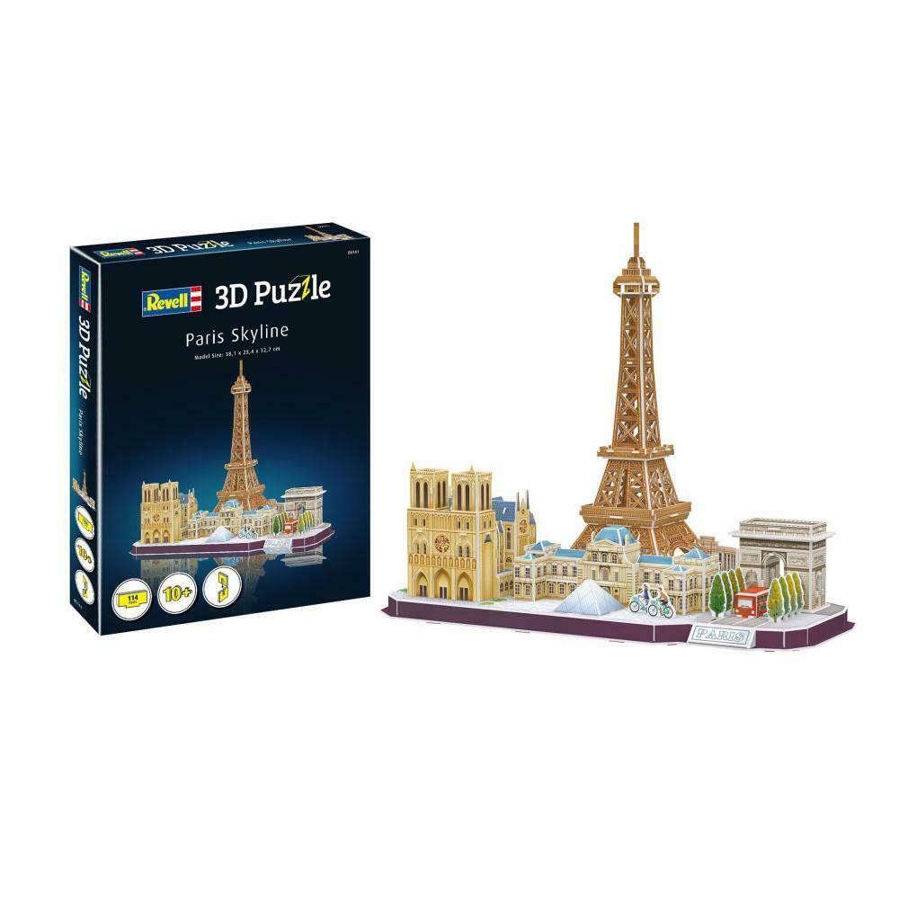 Revell 00141 Paris Skyline Quebra-Cabeça 3D