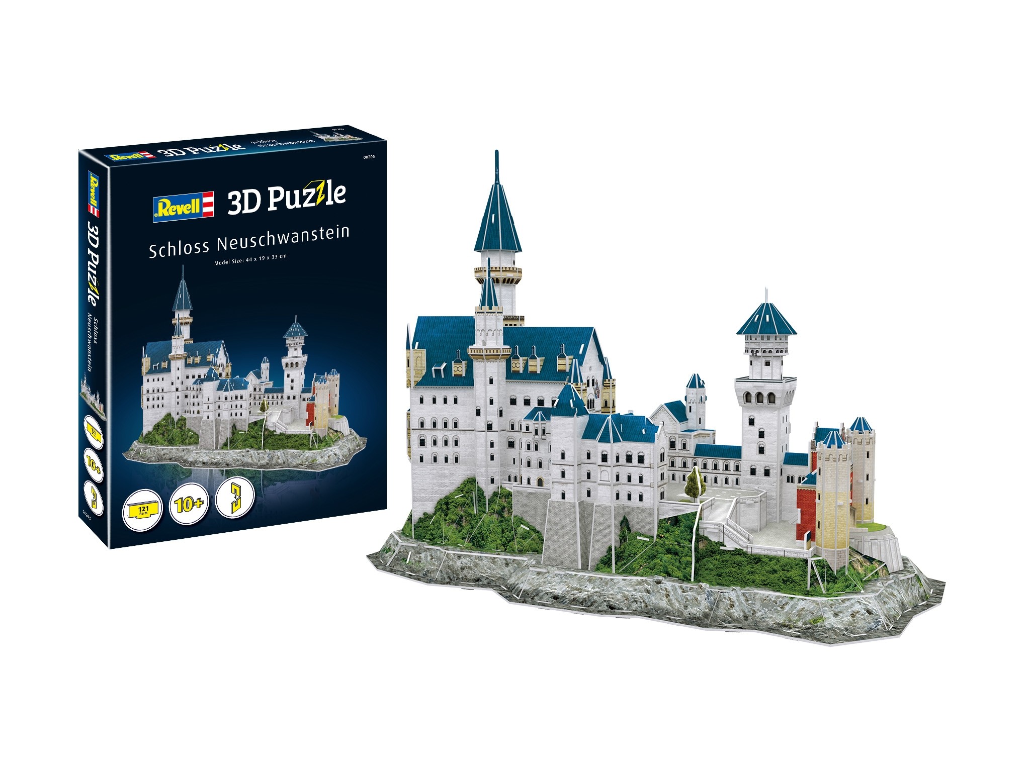 Revell 00205 Castelo de Neuschwanstein Quebra-Cabeça 3D