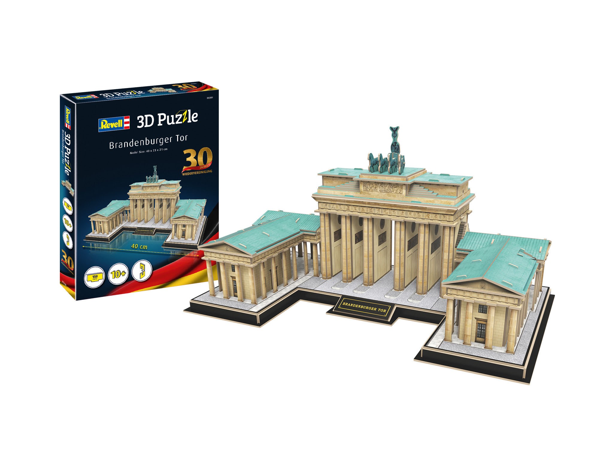 Revell 00209 Brandenburger Tor - 30º Aniversário da reunião Alemã Quebra-Cabeça 3D