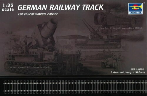 Trumpeter 00213 German Railway Track Set  1:35