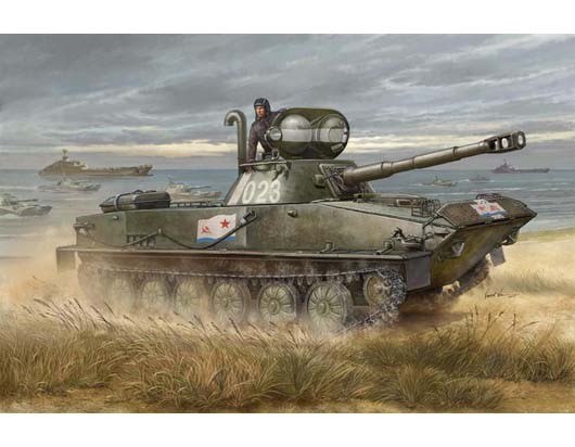Trumpeter 00381 Russian PT-76B Light Amphibious Tank  1/35