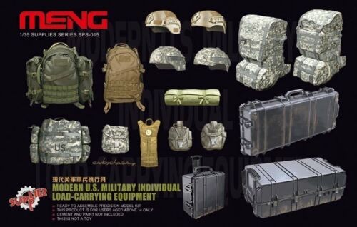 Meng SPS-015 Modern U.S. Military Individual Load-Carrying Equipment  1:35
