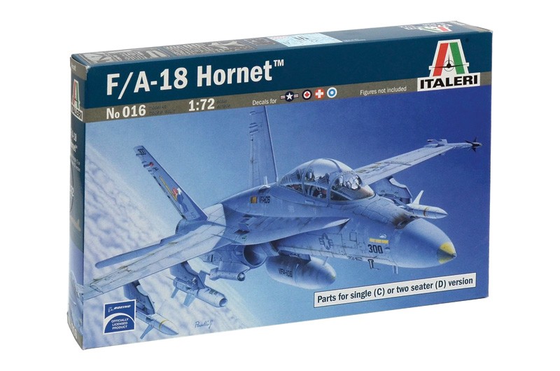Italeri 016 F/a-18 Hornet 1:72