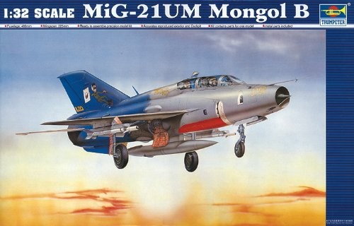 Trumpeter 02219 MiG-21UM Mongol B  1:32