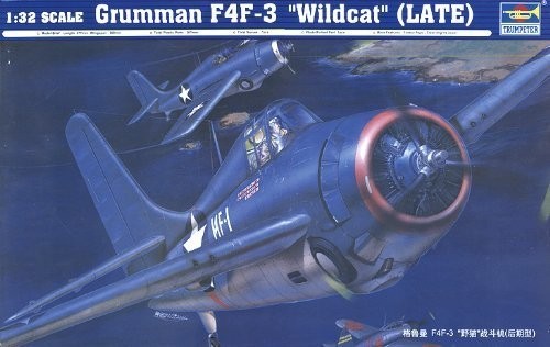 Trumpeter 02225 Grumman F4F- 3 Wildcat 1:32