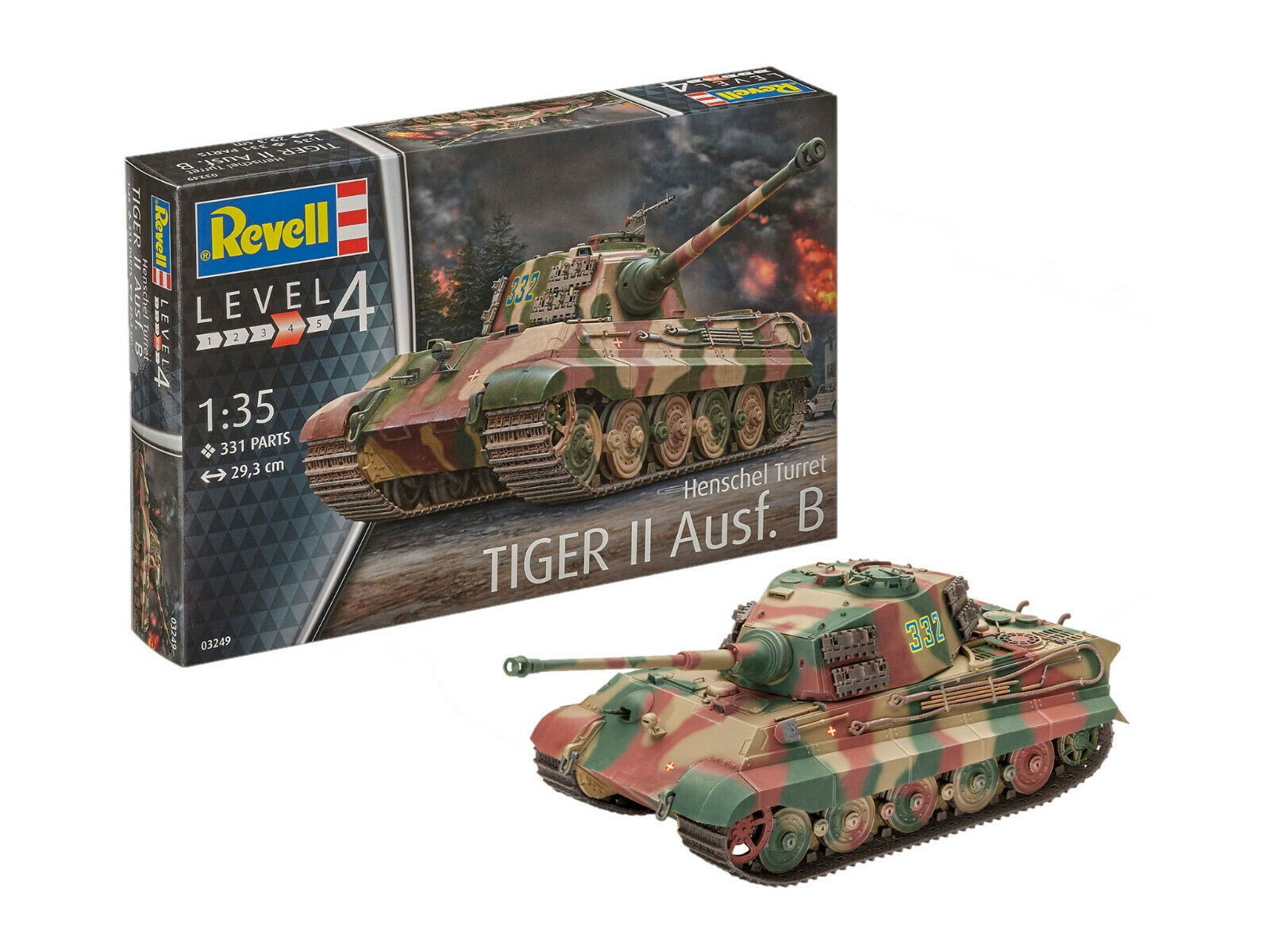 Revell 03249 Tiger II Ausf.B Henschel Turret  1:35