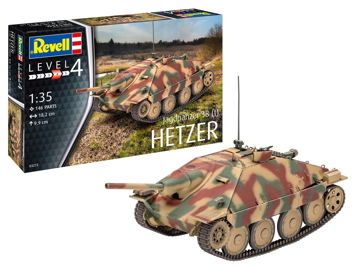 Revell 03272 Jagdpanzer 38 (t) HETZER  1:72