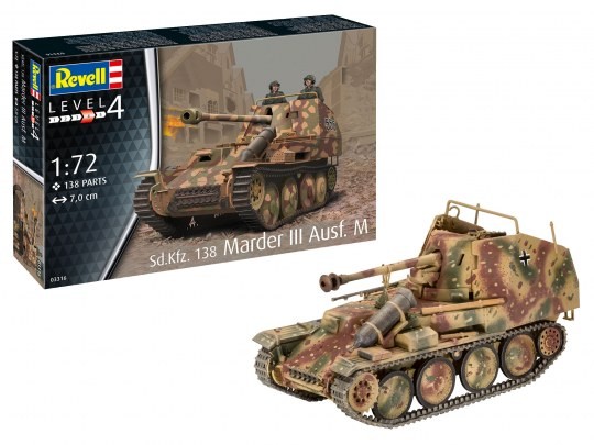 Revell 03316 Sd.Kfz. 138 Marder III Ausf. M  1:72