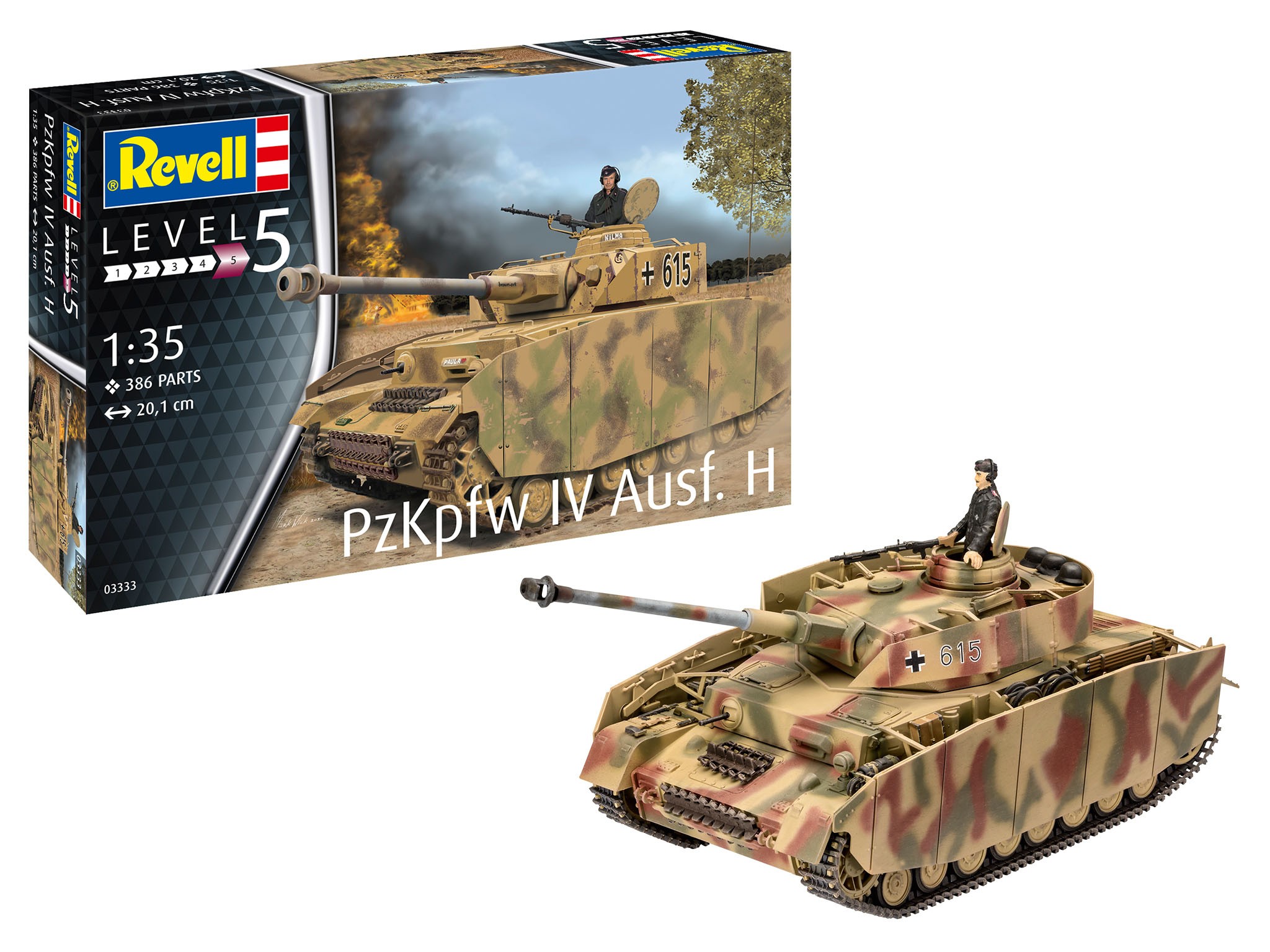 Revell 03333 Panzer IV Ausf. H  1:35