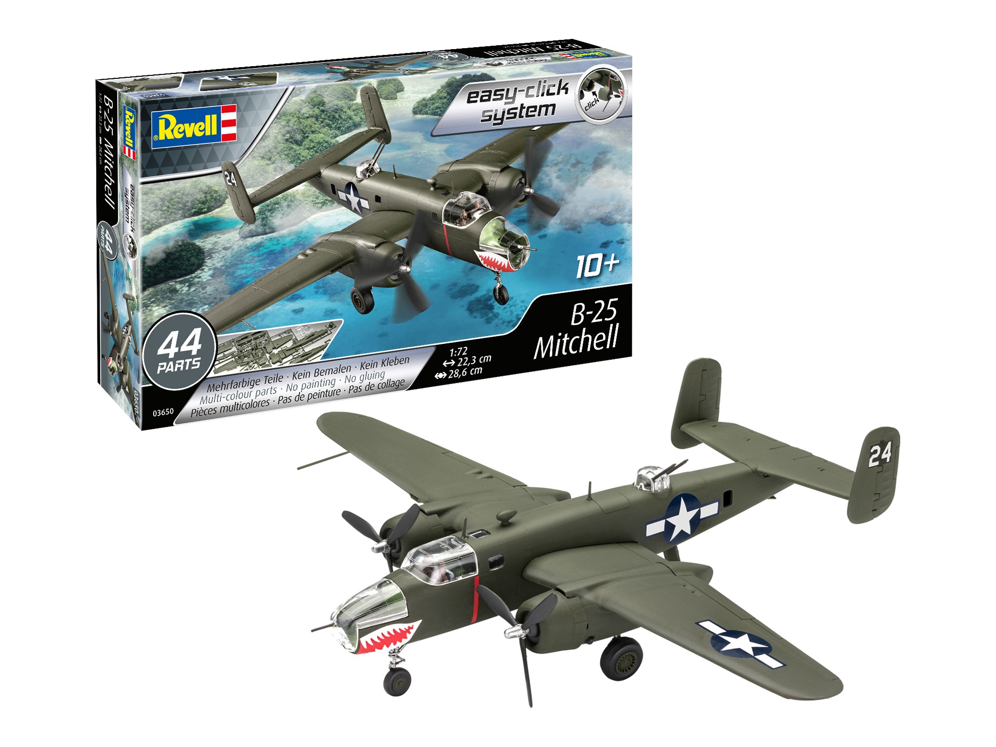 Revell 03650 B-25 Mitchell 1:72  Easy-Click 