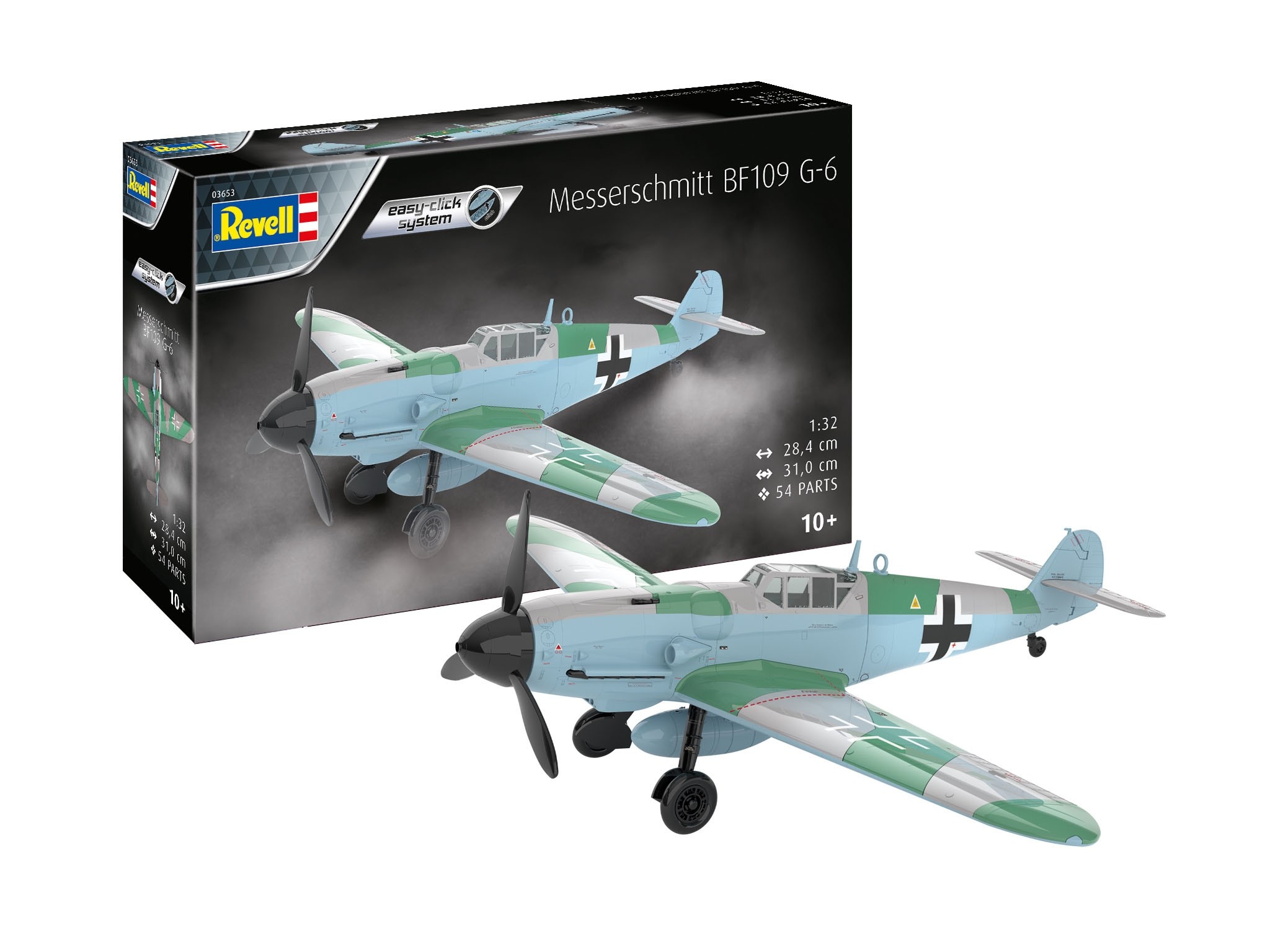 Revell 03653 Messerschmitt Bf109G-6  1:32  " Easy-Click "