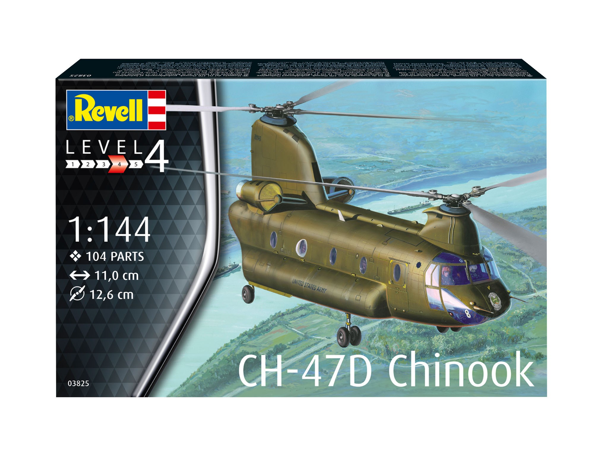 Revell 03825 CH-47D Chinook 1/144 