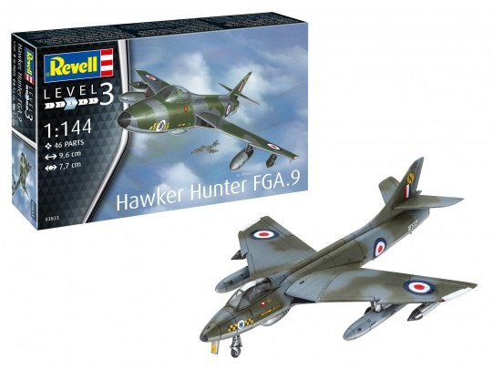 Revell 03833 Hawker Hunter FGA.9  1/144