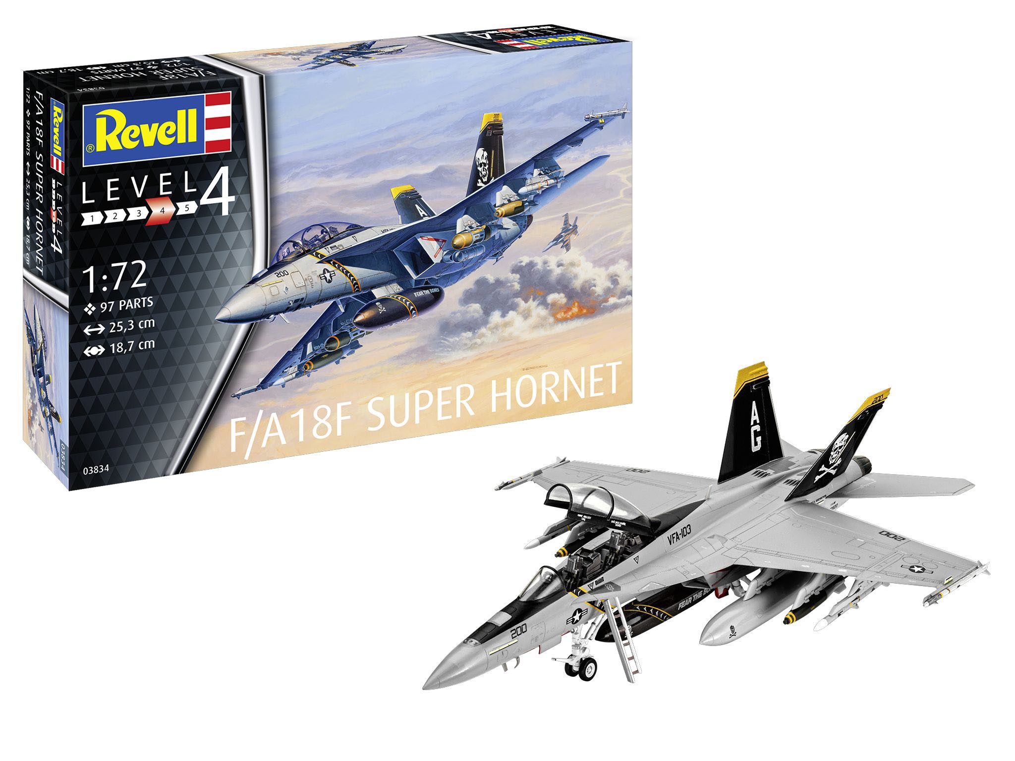 Revell 03834 F/A-18F Super Hornet  1/72