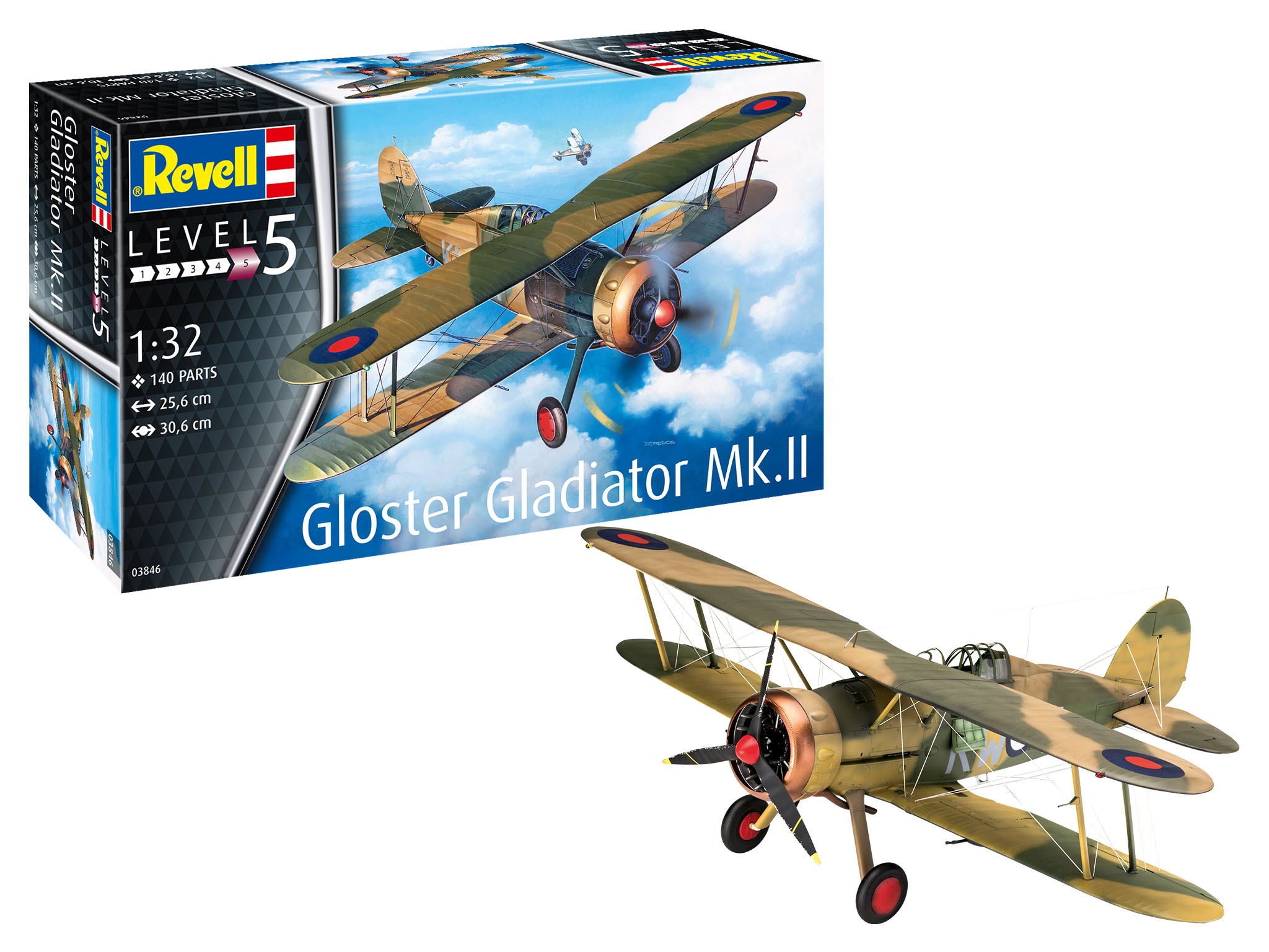 Revell 03846 Gloster Gladiator Mk. II  1:32