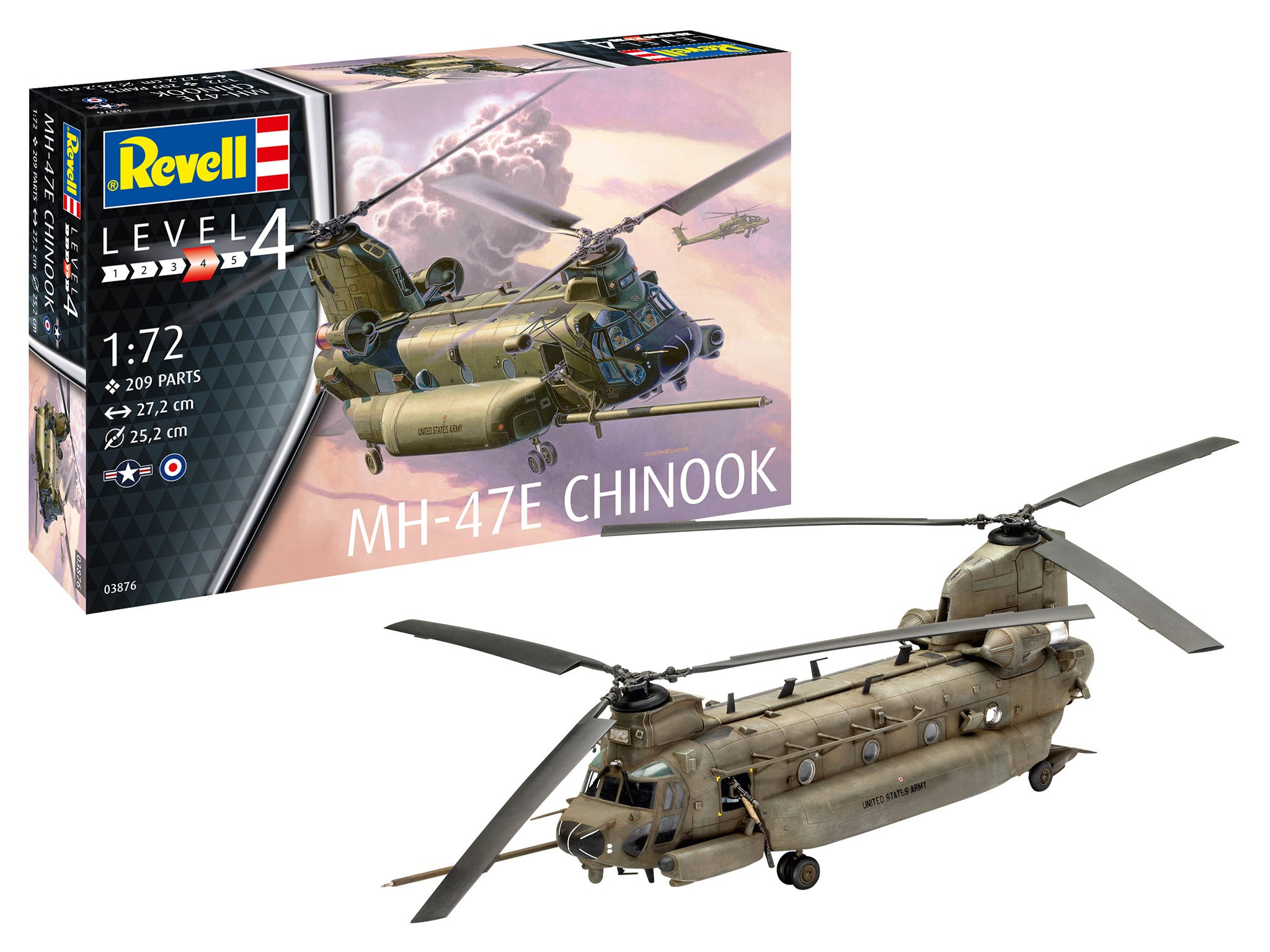 Revell 03876 MH-47E Chinook  1:72