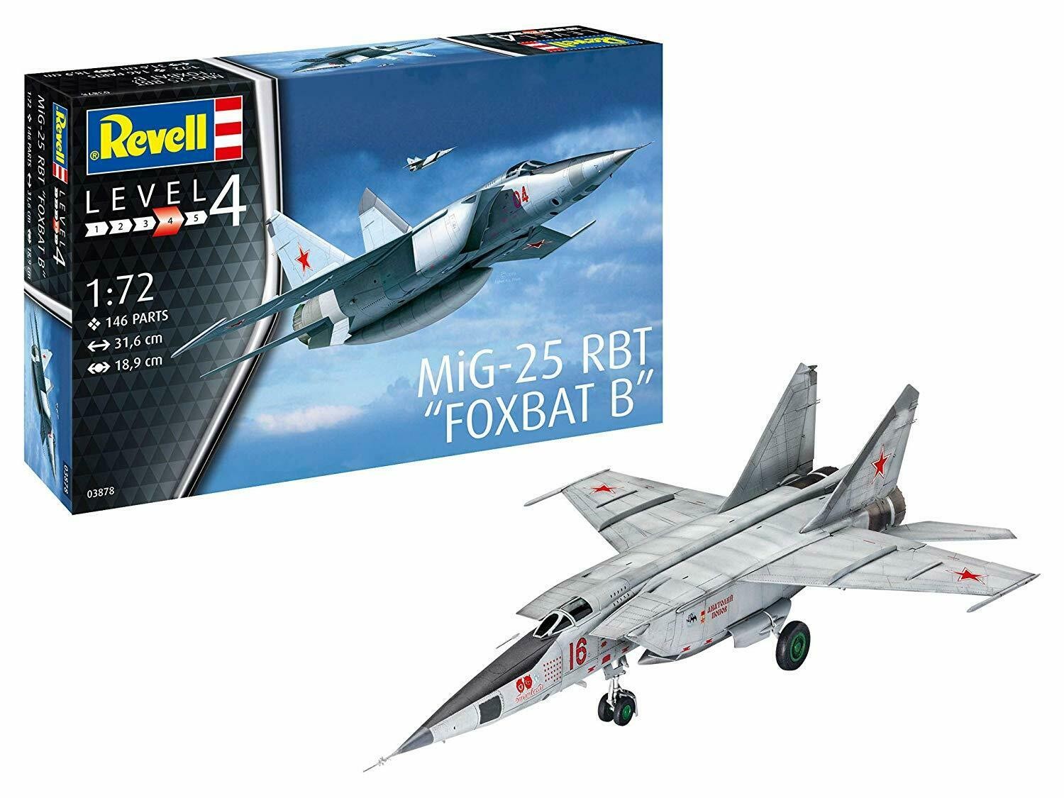 Revell 03878 MiG-25 RBT " FOXBAT B "  1:72