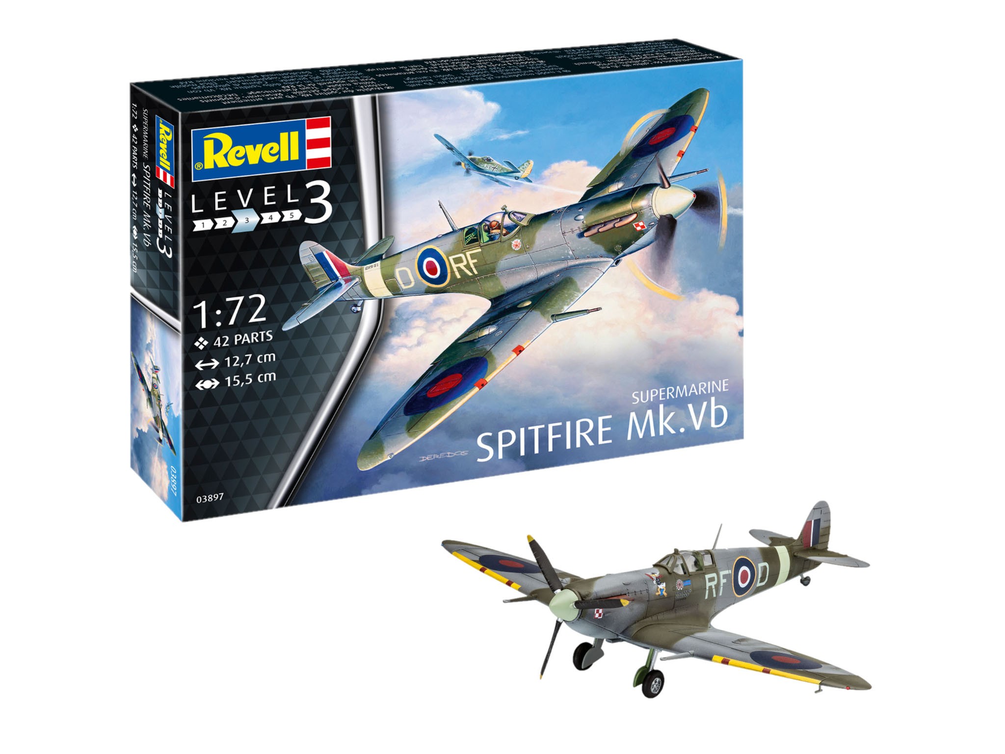 Revell 03897 Supermarine Spitfire Mk.Vb  1:72