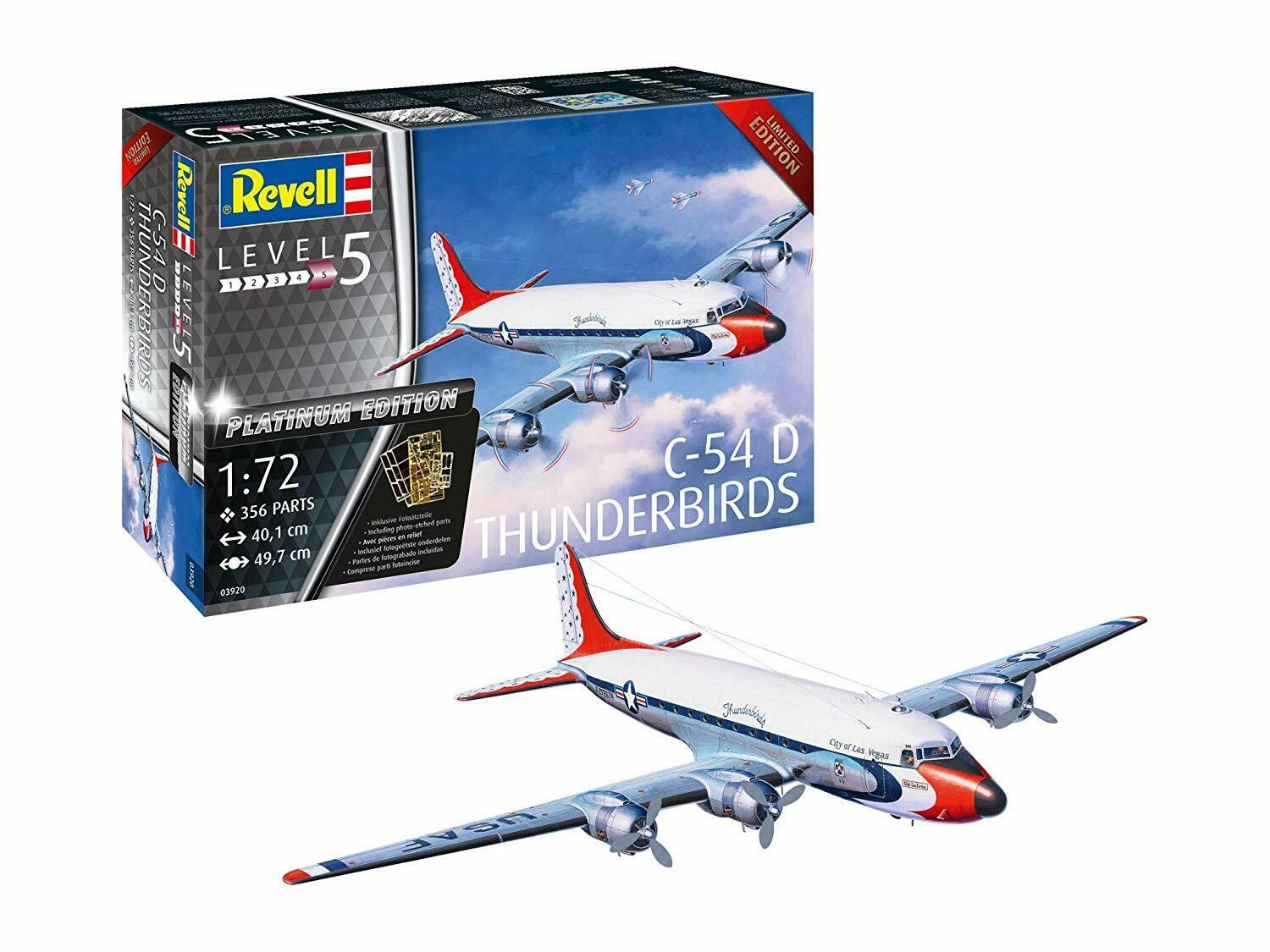 Revell 03920 C-54D Thunderbirds Platinum Edition  1:72