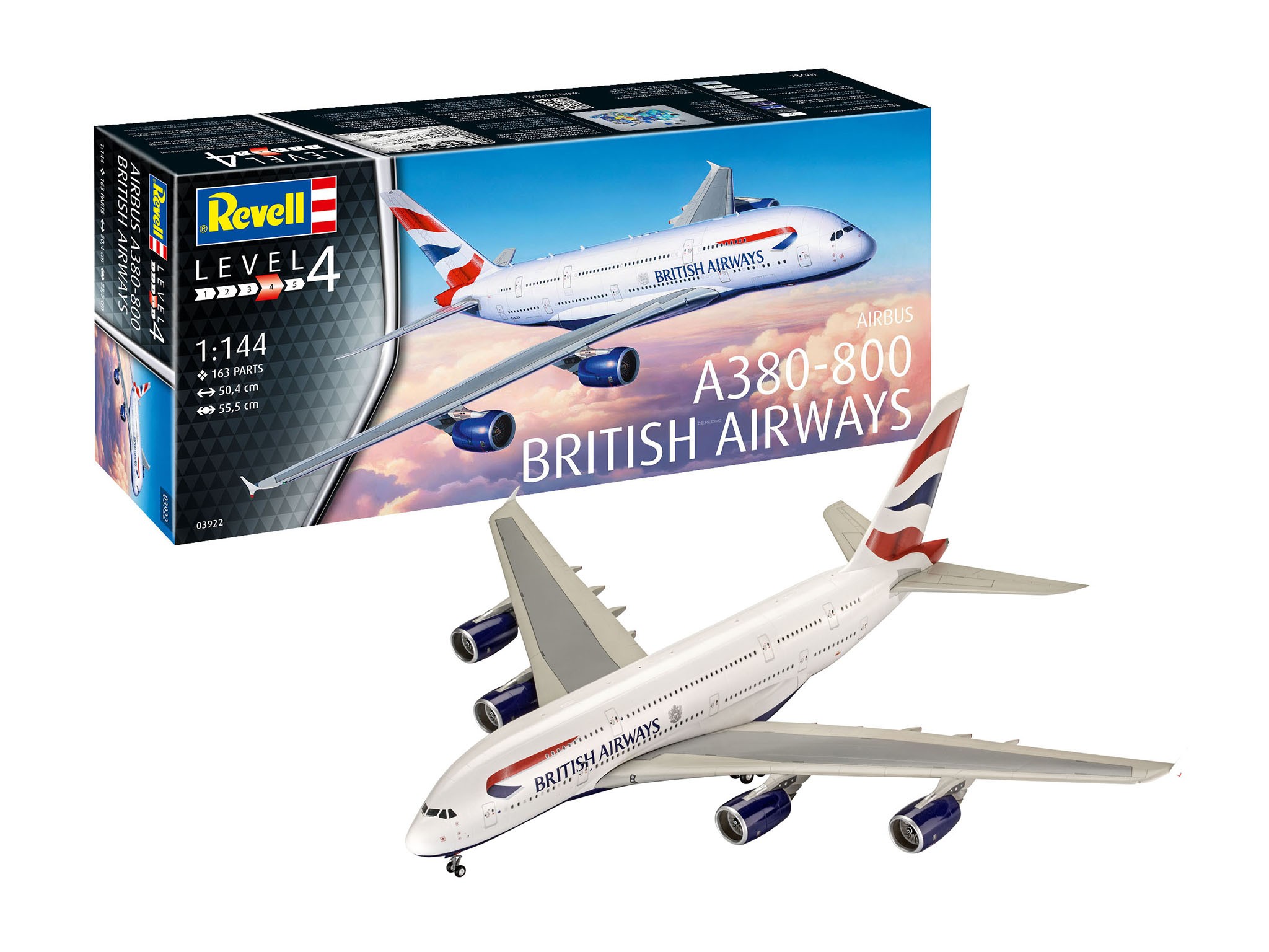 Revell 03922 A380-800 British Airways  1/144