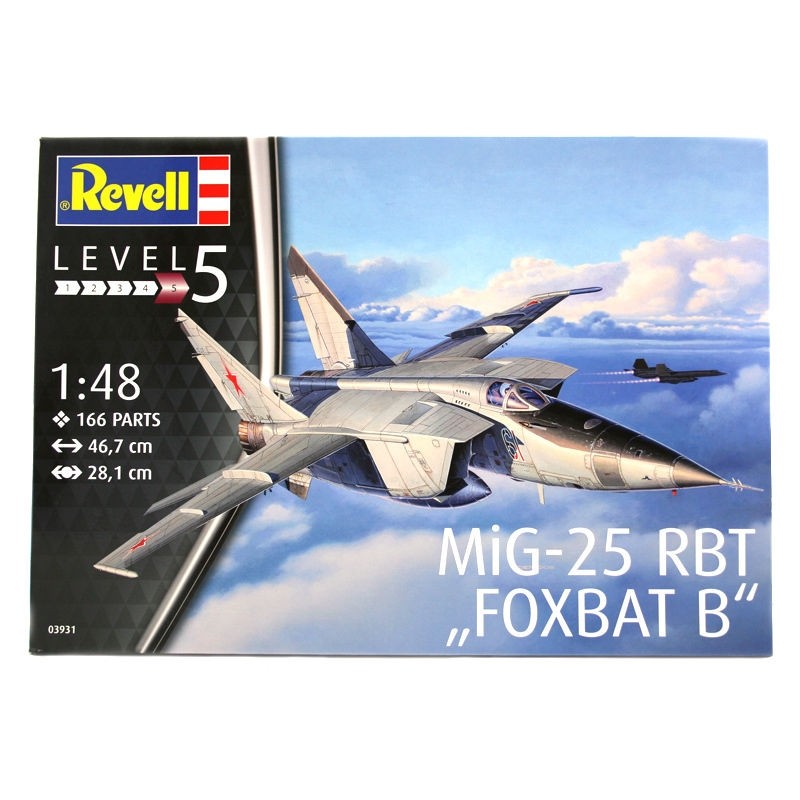 Revell 03931 MiG-25 RBT Foxbat B  1:48 