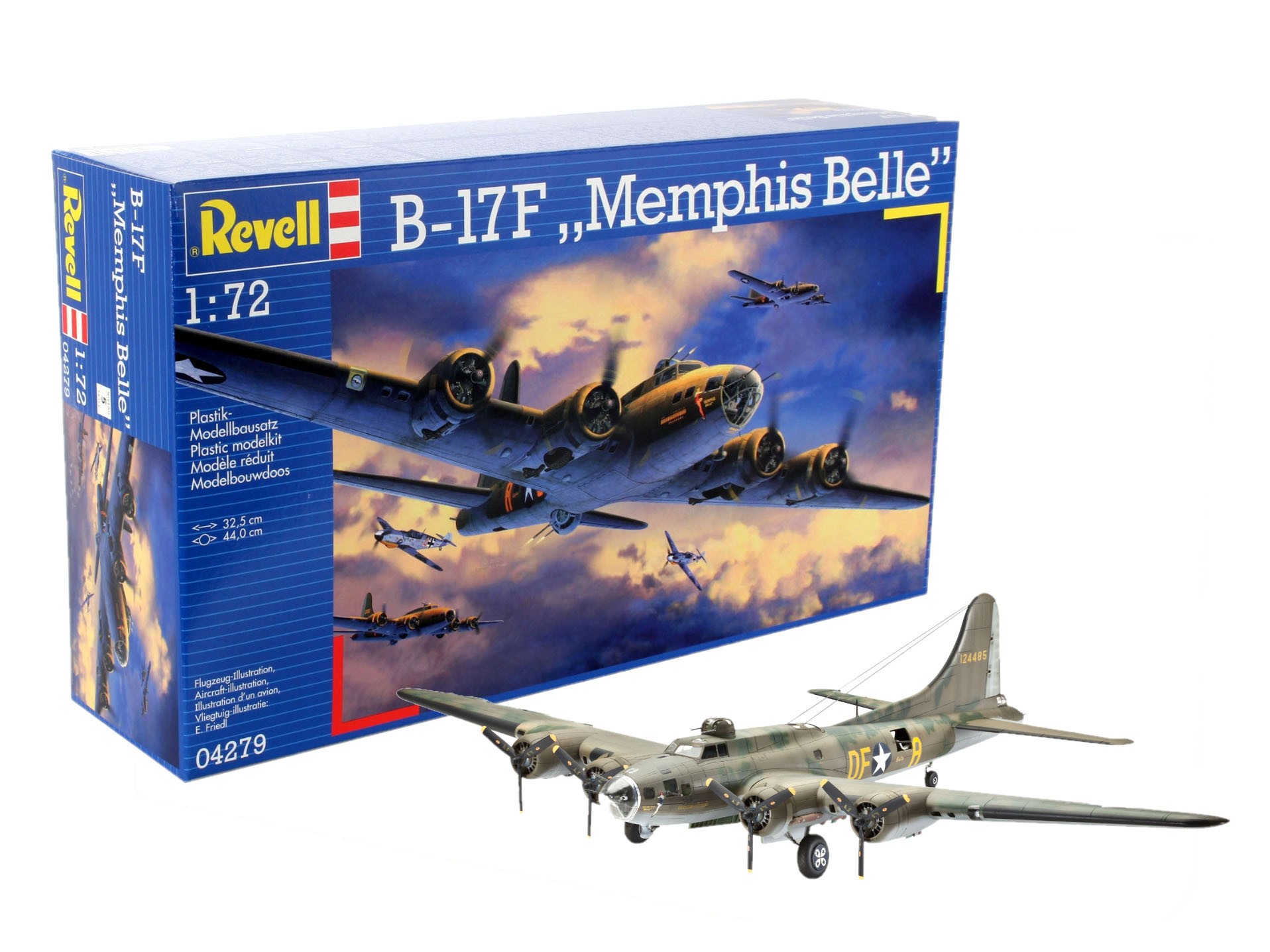Revell 04279 B-17F Memphis Belle  1:72