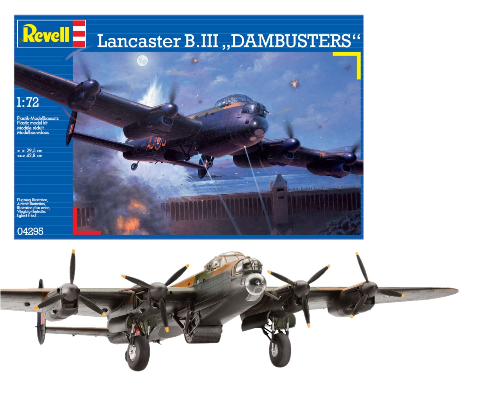 Revell 04295 Lancaster B.III ,, DAMBUSTERS "  1:72