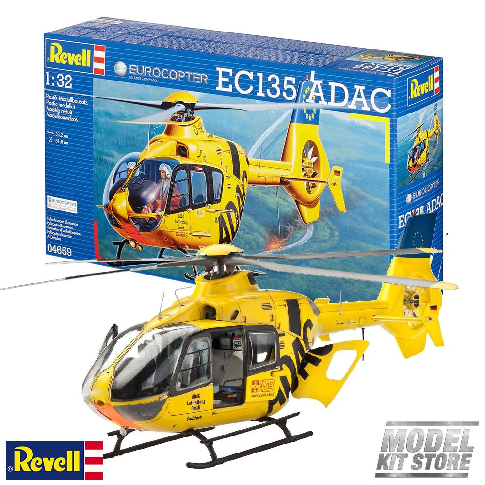 Revell 04659 Eurocopter EC135 ADAC  1:32
