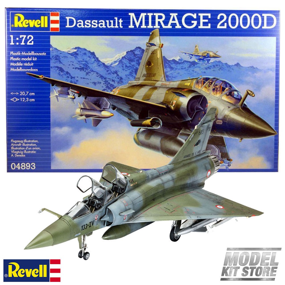 Revell 04893 Dassault Mirage 2000D  1:72