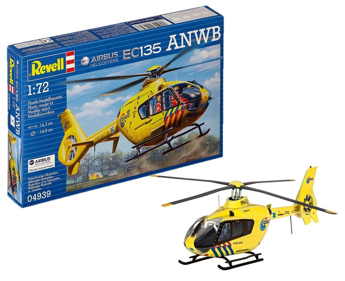 Revell 04939 Airbus Helicopters Ec135 Anwb 1:72 