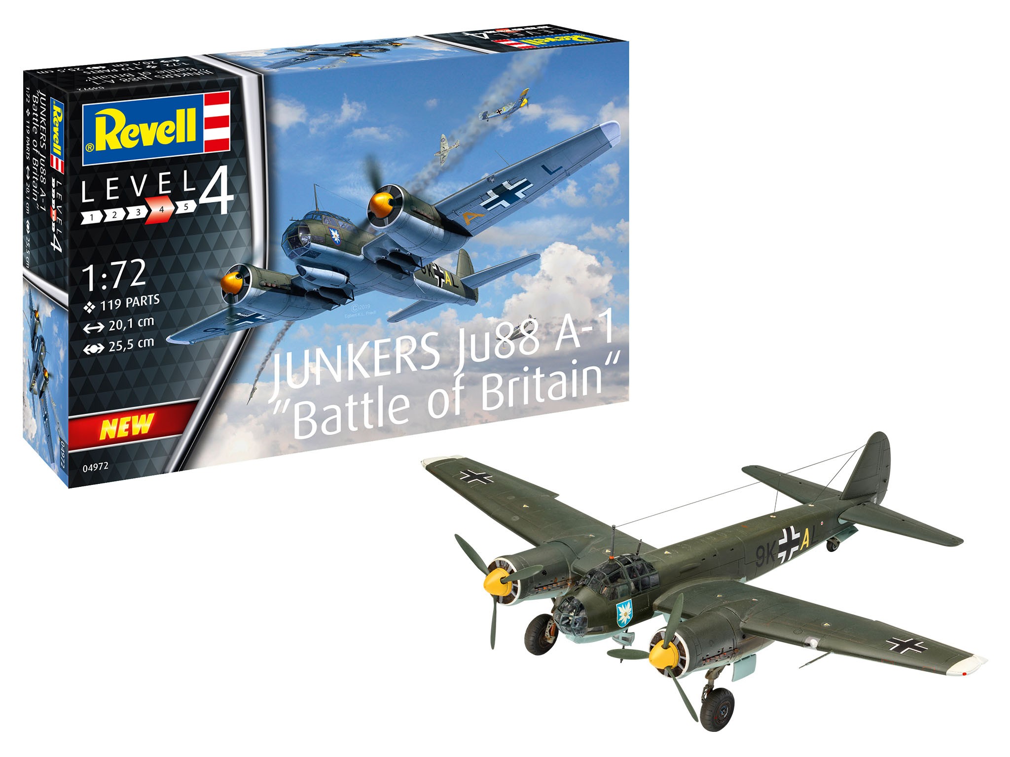 Revell 04972 Junkers Ju 88 A-1 Battle of Britain  1:72 