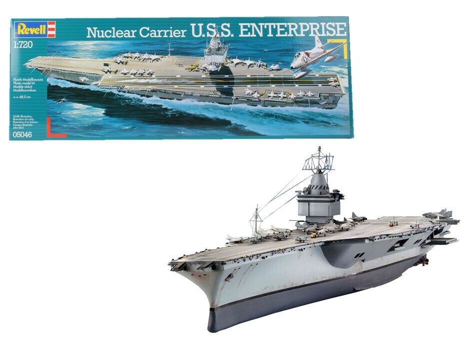 Revell 05046 Nuclear Carrier U.S.S. Enterprise 1:720