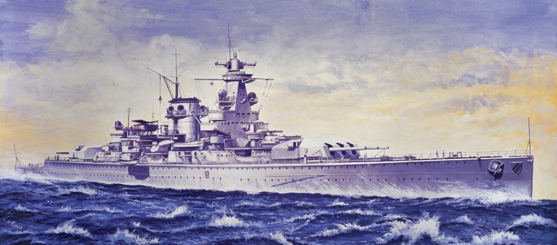 Italeri ITA508 Admiral Scheer 1:720