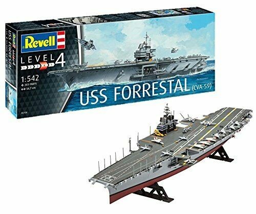 Revell 05156 Aircraft Carrier USS FORRESTAL  1:542