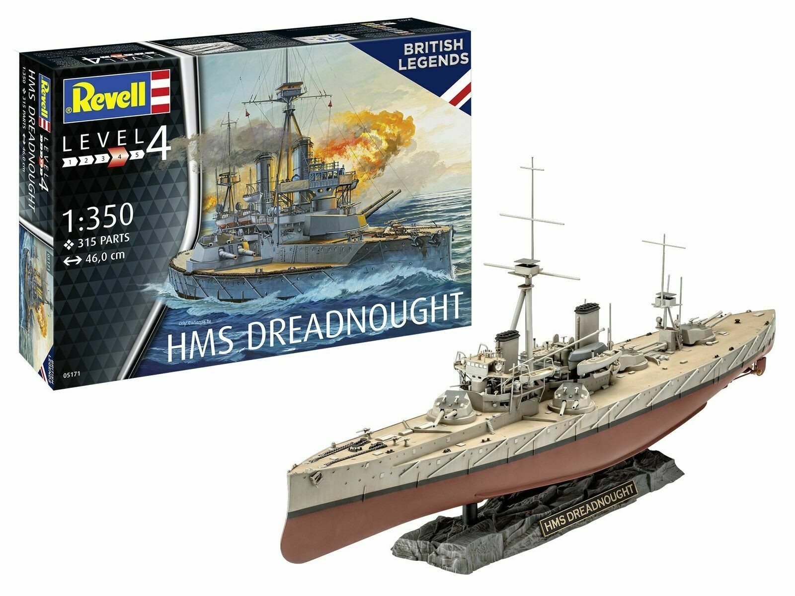 Revell 05171 HMS Dreadnought  1:350