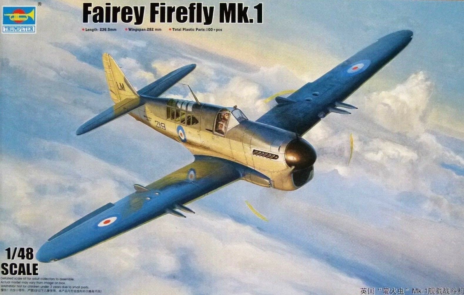 Trumpeter 05810 Fairey Firefly Mk.1 1:48