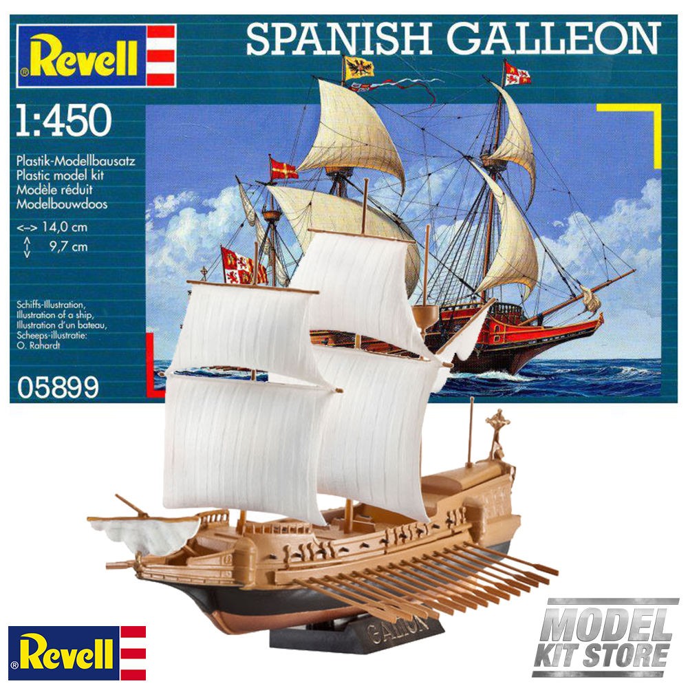 Revell 05899 SPANISH GALLEON 1:450