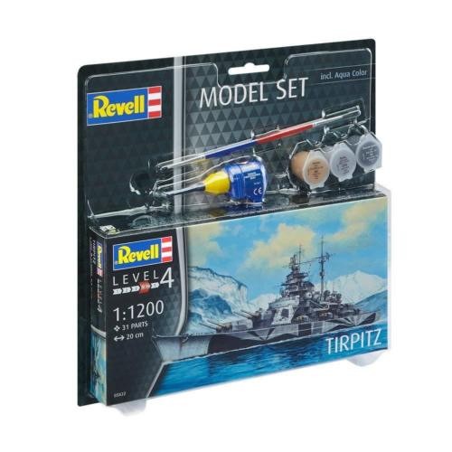Revell 65822 Tirpitz 1:1200  " Model-Set " 