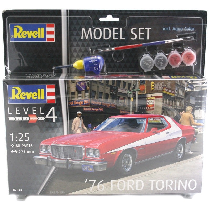Revell 67038 Ford Torino 1976  1:25  Model-Set