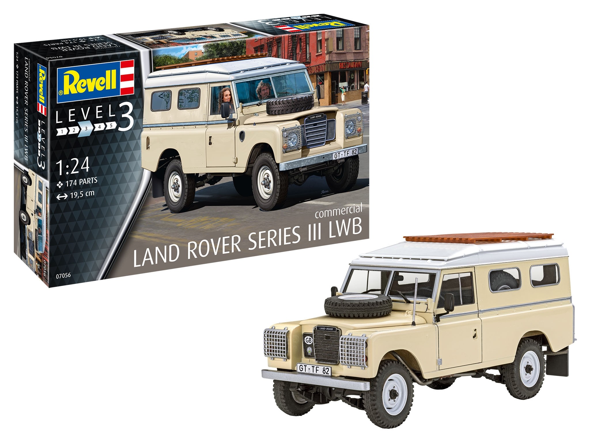 Revell 07056 Land Rover Series III LWB (Commercial)  1/24
