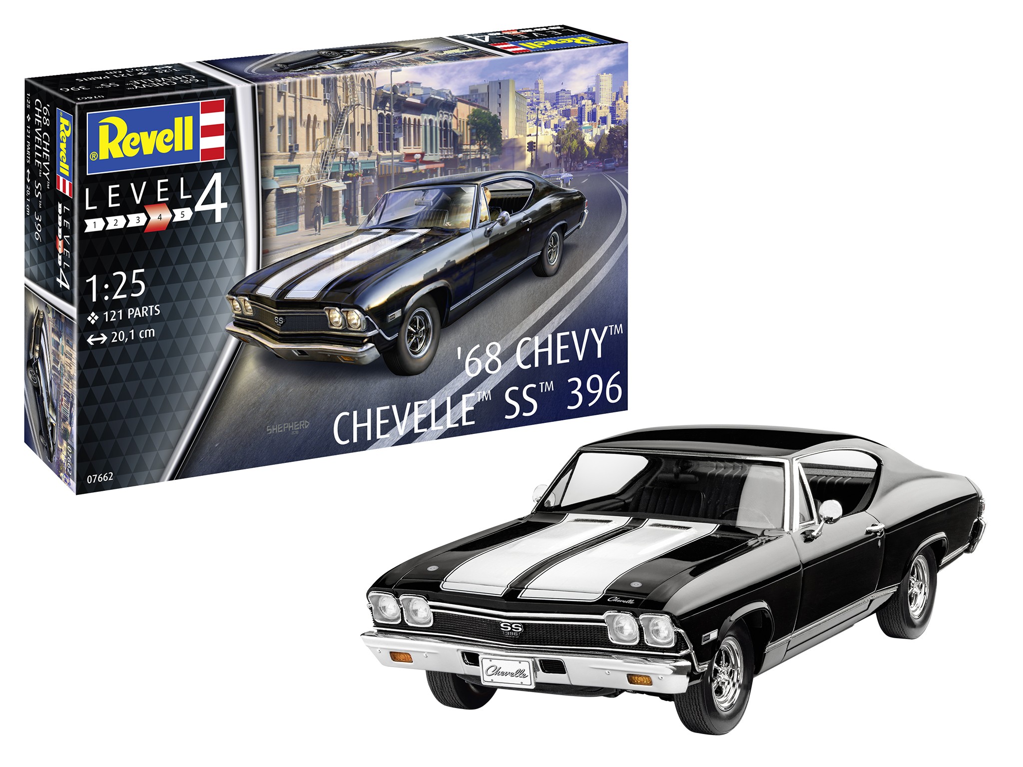 Revell 07662 Chevy Chevelle  1968  1:25