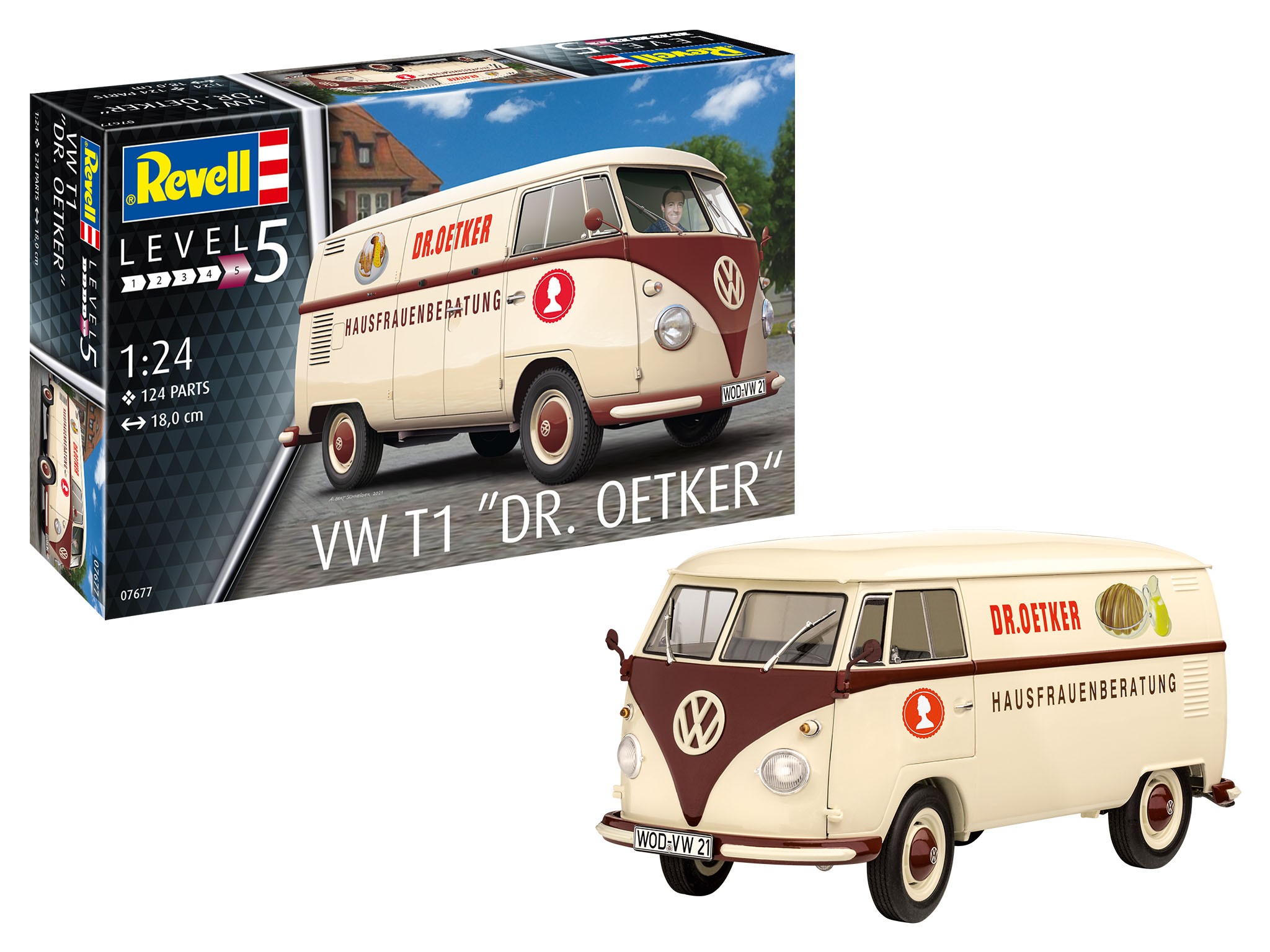 Revell 07677 VW T1 "Dr. Oetker" 1:24