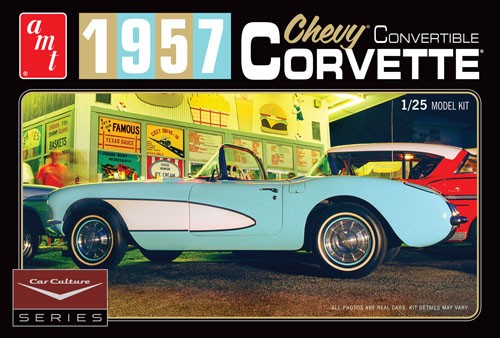 Amt 1015 Chevy Corvette Convertible 1:25