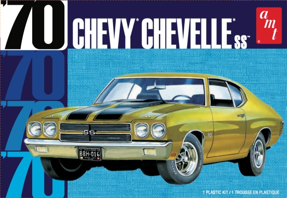 AMT 1143 CHEVY CHEVELLE SS 1970  1:25