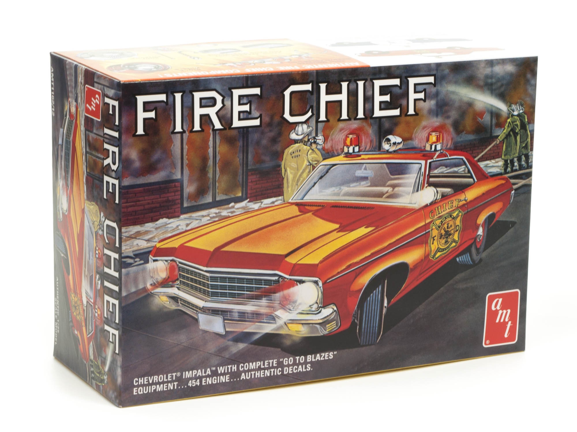 AMT 1162 CHEVY IMPALA 1970 FIRE CHIEF 1:25 