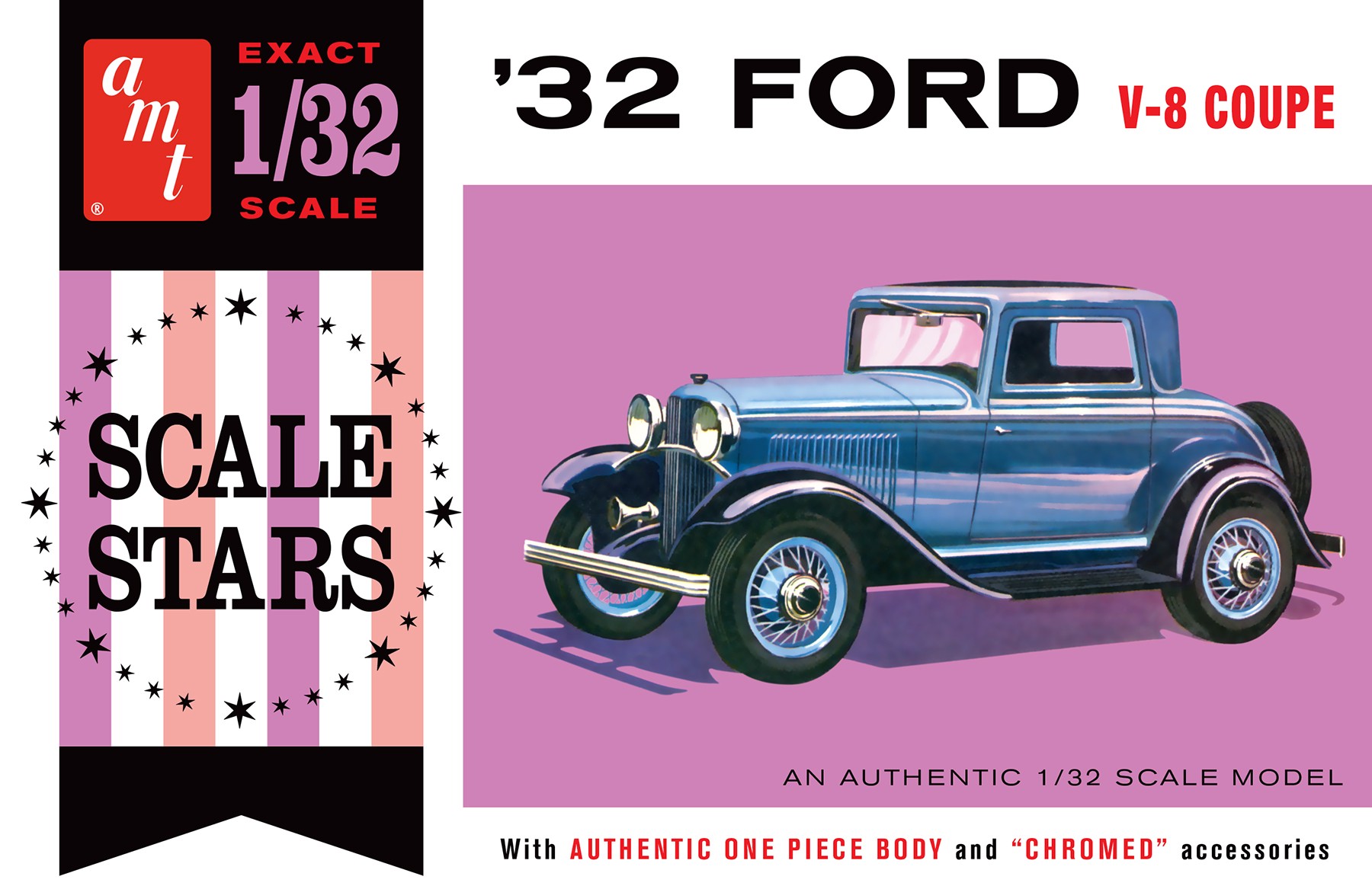 AMT 1181 FORD 1932 SCALE STARS 1:32