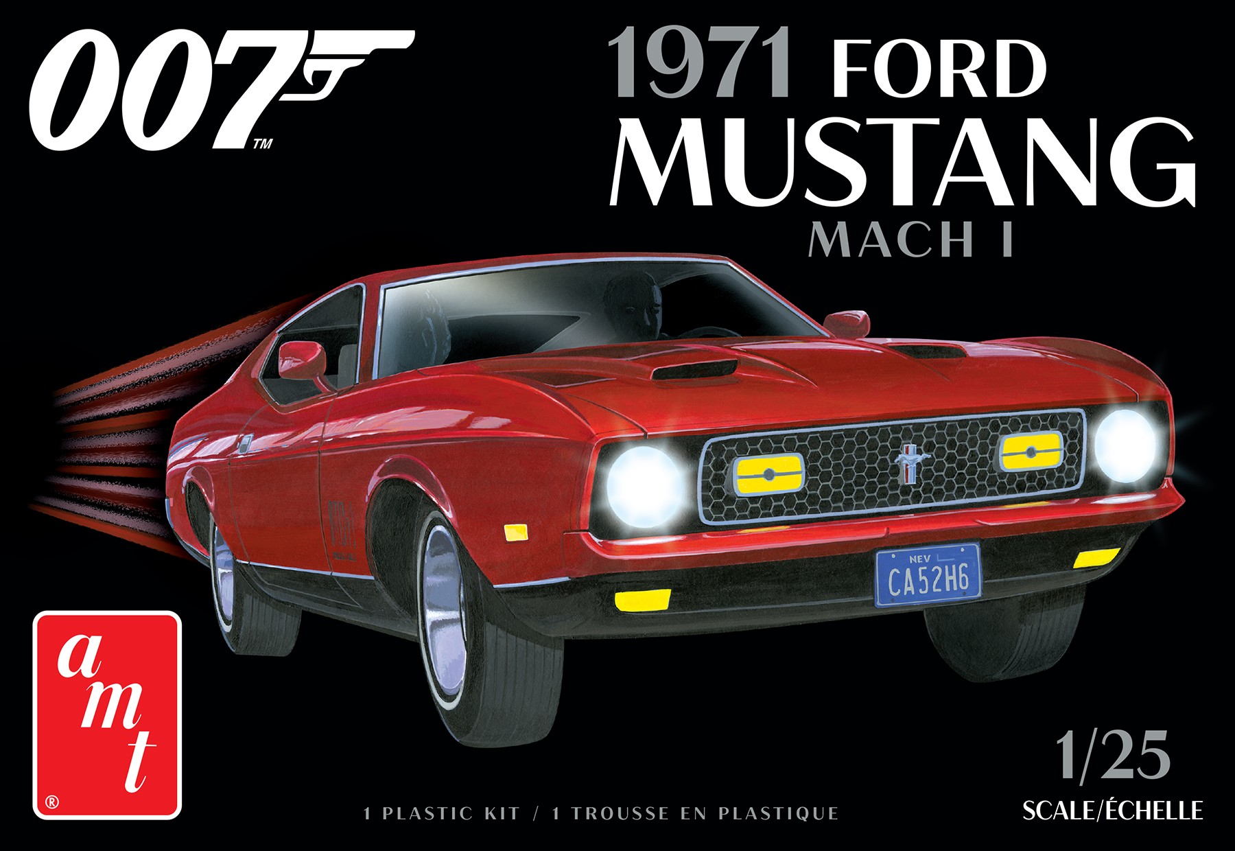 AMT 1187 JAMES BOND FORD MUSTANG MACH I 1971 1:25