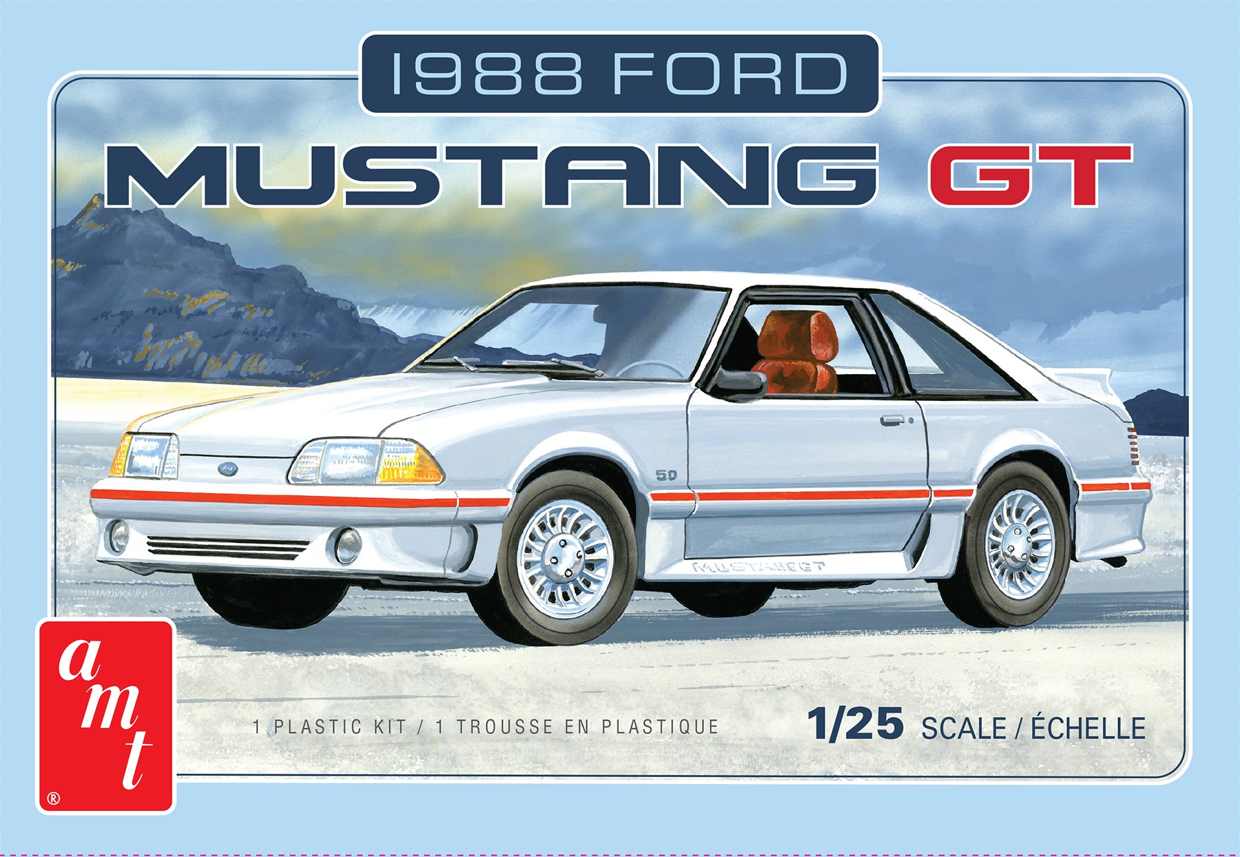 AMT 1216 FORD MUSTANG 1988 1:25 