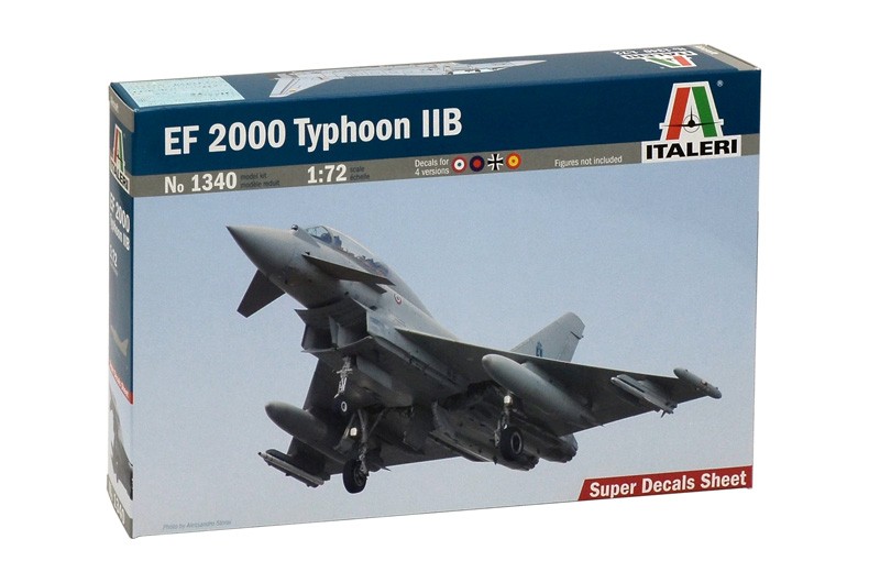 Italeri 1340 EF 2000 Typhoon IIB  1/72